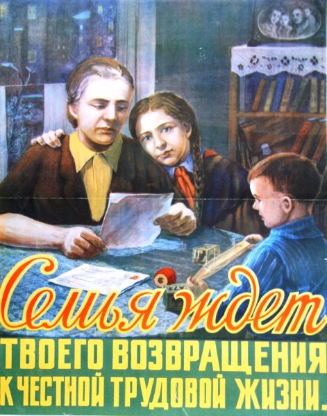 Советские Тюремные плакаты