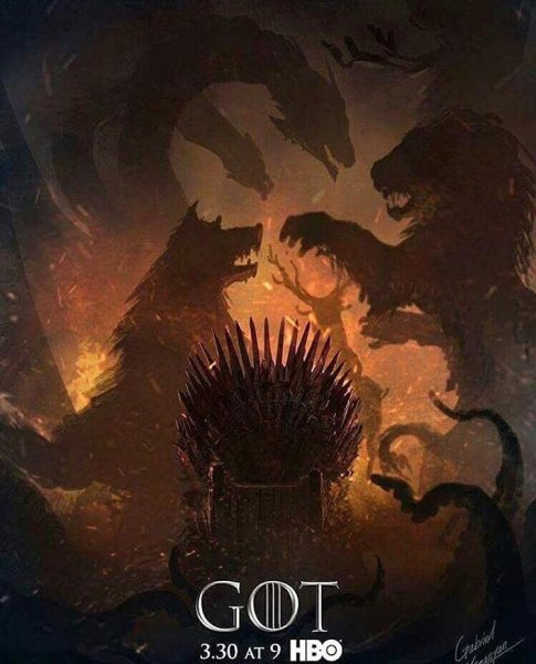 Игра престолов трон арт