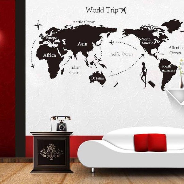 Карта мира National Geographic