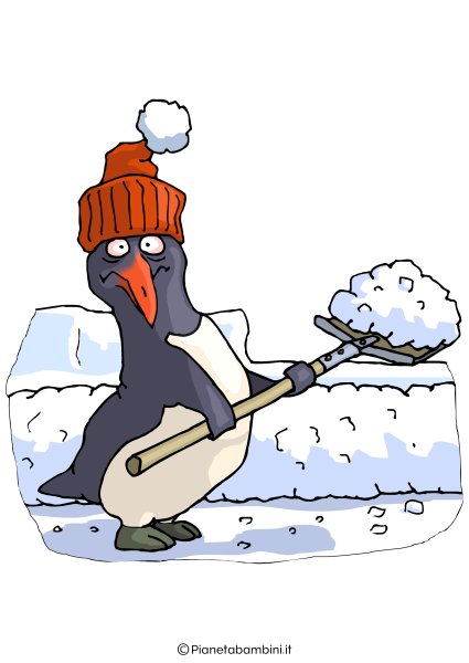 Уборка снега прикол