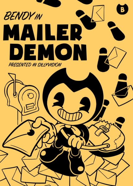 Плакаты из игры БЕНДИ И чернильная машина