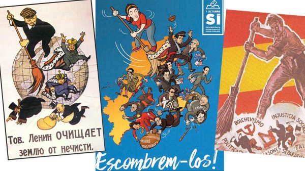 Ленин очищает землю от нечисти