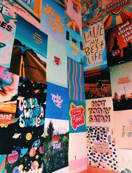 Эстетичные постеры на стену