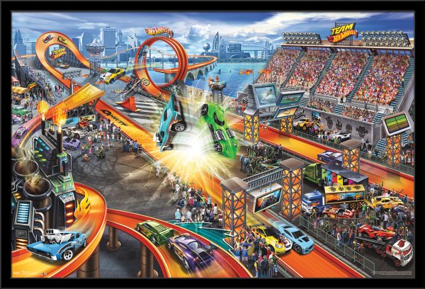 Постер хот Вилс Сити