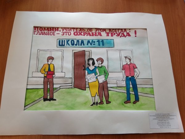 Плакат скажем да охране труда