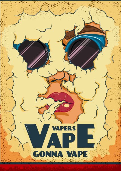 Постеры для вейпшопа