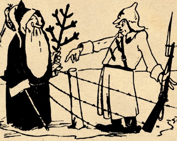 Рождество карикатура