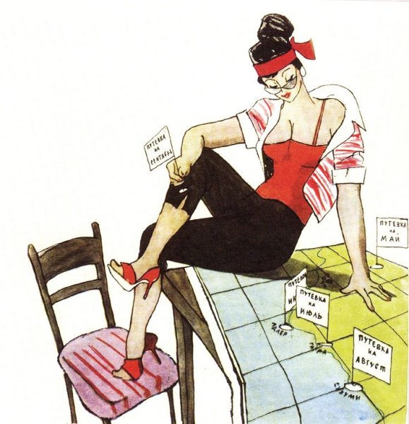 Тунеядство плакат