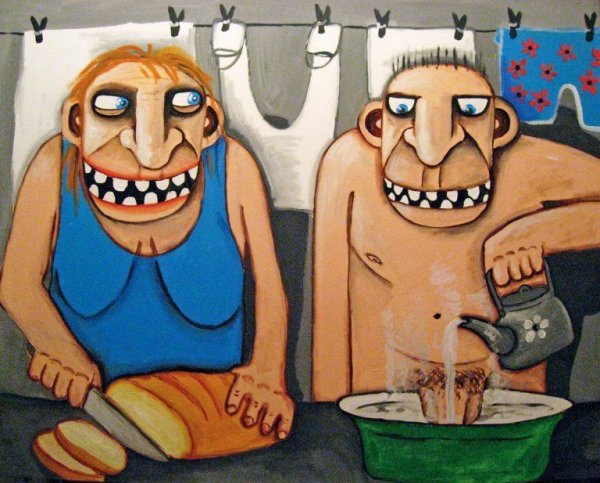 Художник Алексей Куделин Вася Ложкин