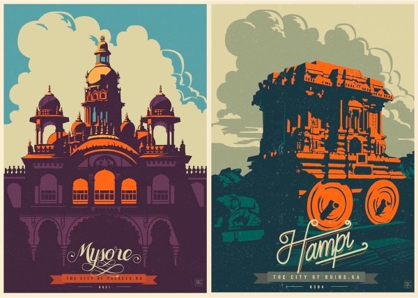 Плакат города