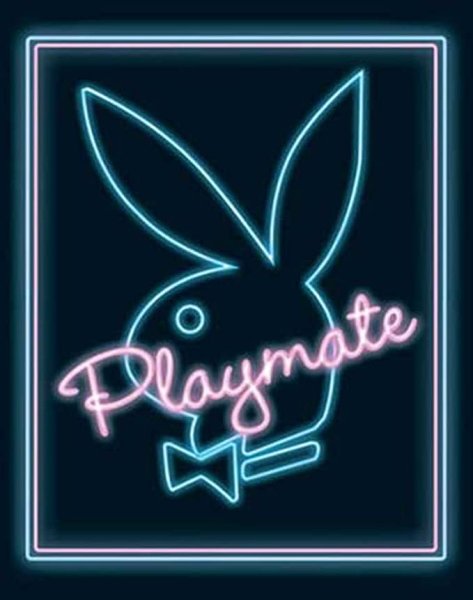 Постер плейбой для бара