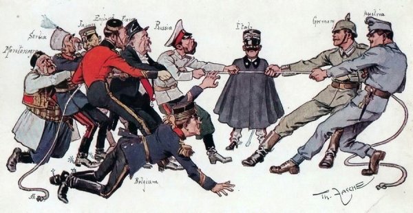 Антанта карикатура