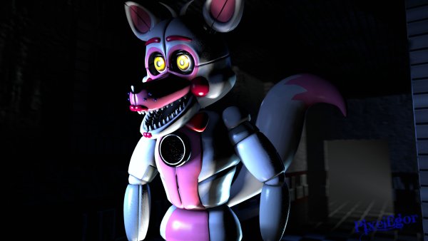 ФНАФ 5 плакат фантайм Фредди