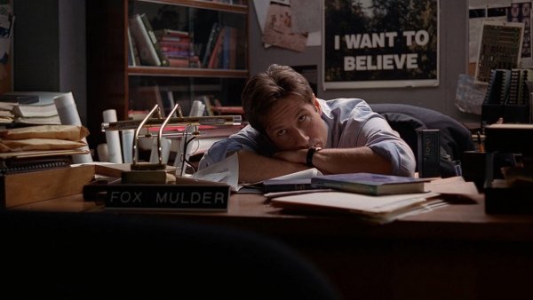 Секретные материалы Постер i want to believe