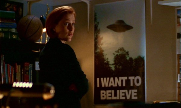 Фокс Малдер i want to believe