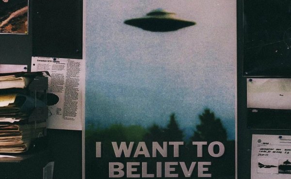 X files i want to believe плакат