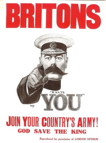 Плакат лорда Китченера 1914