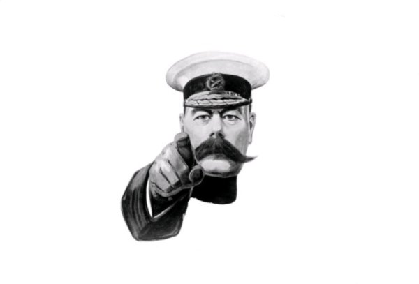 Горацио Герберт Китченер плакат