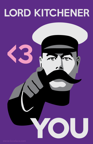Герберт Китченер плакат