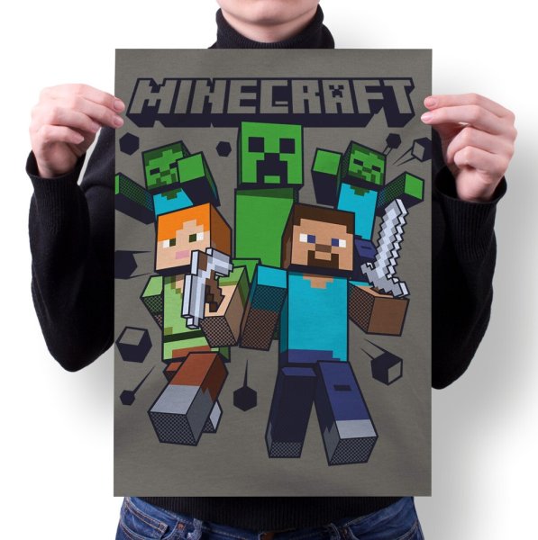 Плакат МАЙНКРАФТА