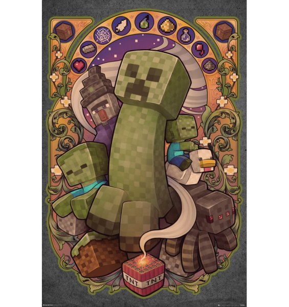 Картина с КРИПЕРОМ называется