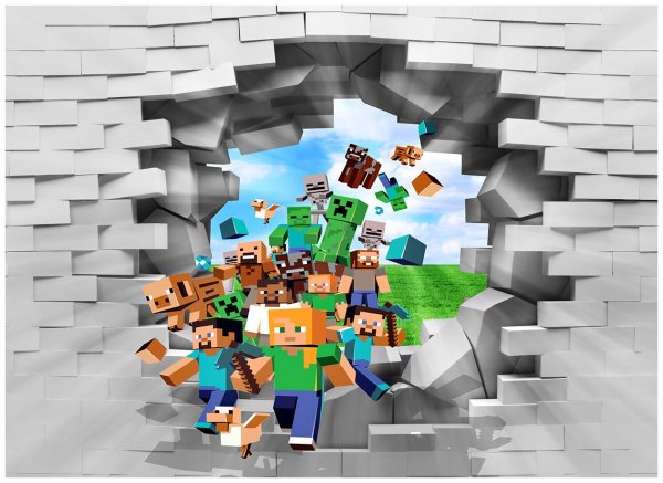 Картины из МАЙНКРАФТА