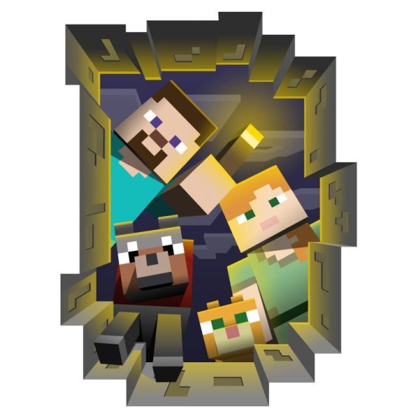 Наклейки МАЙНКРАФТА