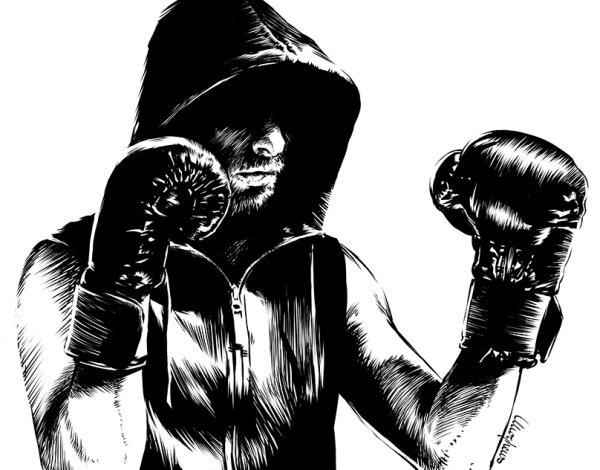 Рекламные плакаты кикбоксинг