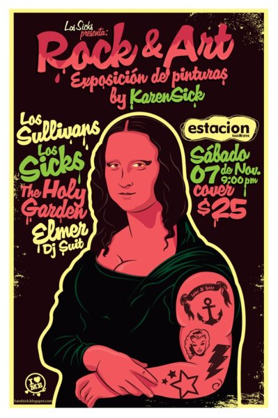 Постеры в стиле гранж