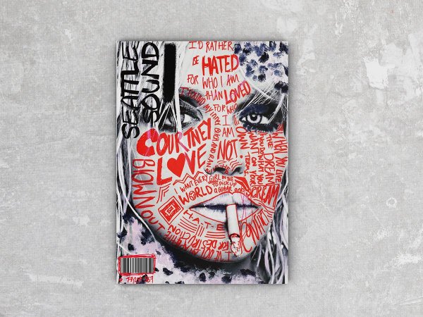 Стиль гранж в графическом дизайне