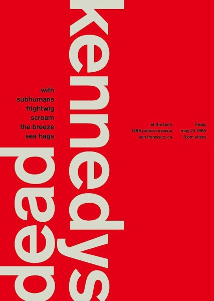 Современный шрифтовой плакат