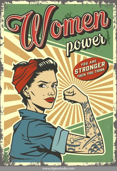 Woman Power Постер