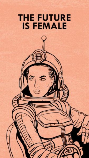 Феминистические плакаты арты