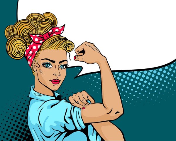Women Power поп арт
