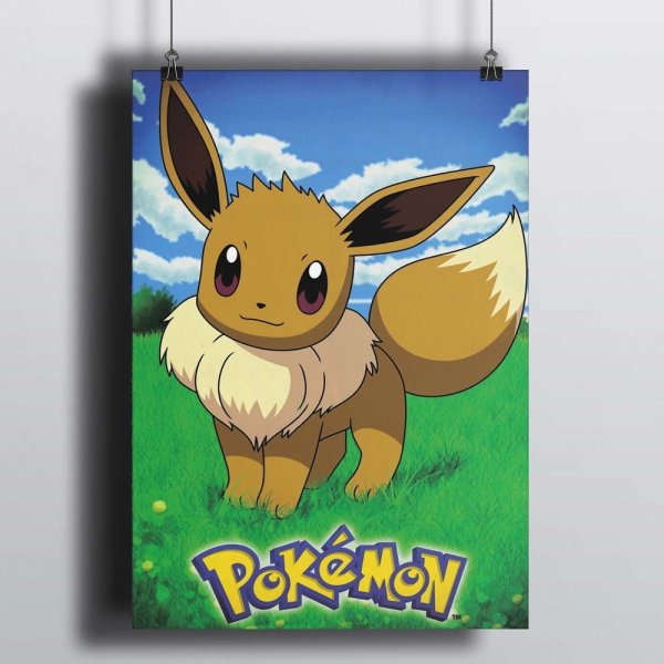Покемон иви плакат
