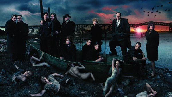 Клан сопрано сериал Постер