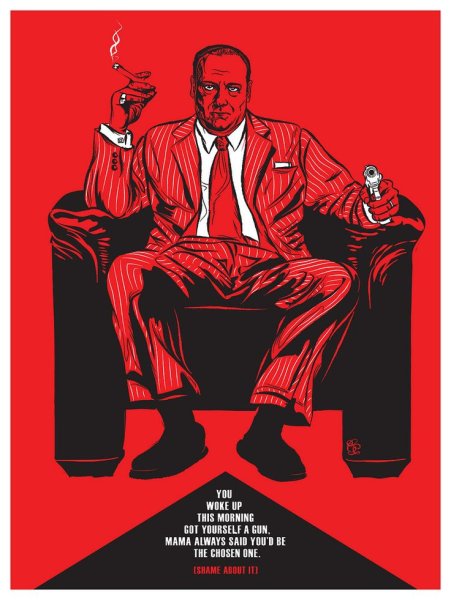 Клан сопрано 3 сезон Постер