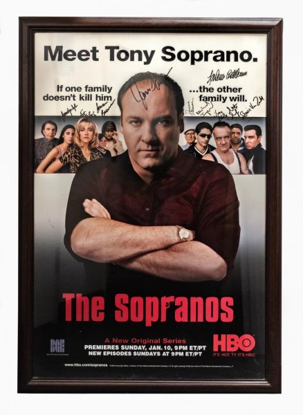 Клан сопрано обложка сериала