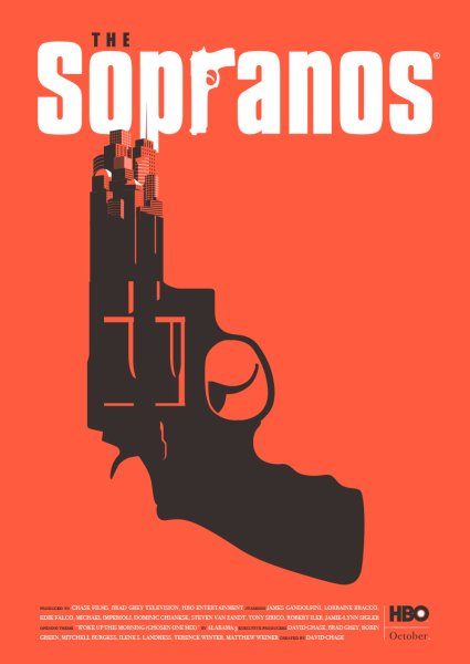 Клан сопрано сериал Постер