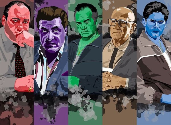 Клан сопрано Постер