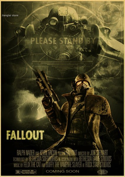 Fallout New Vegas плакаты