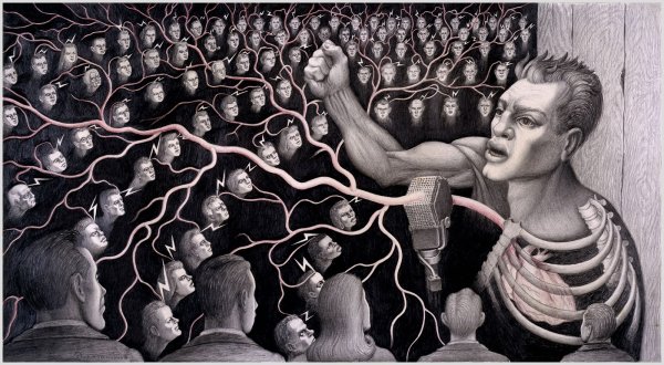 Нейросеть на белом фоне