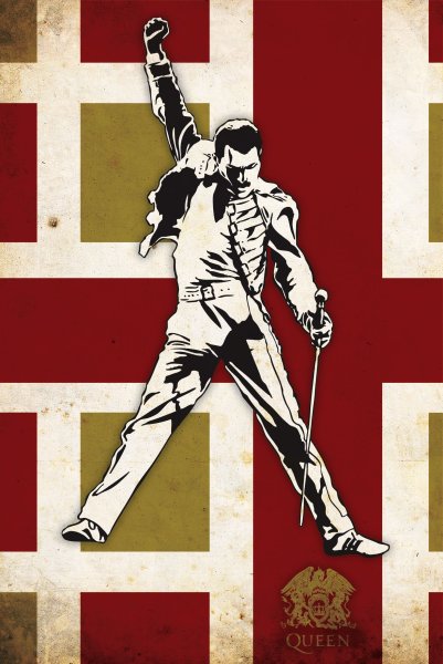 Queen Постер с Фредди