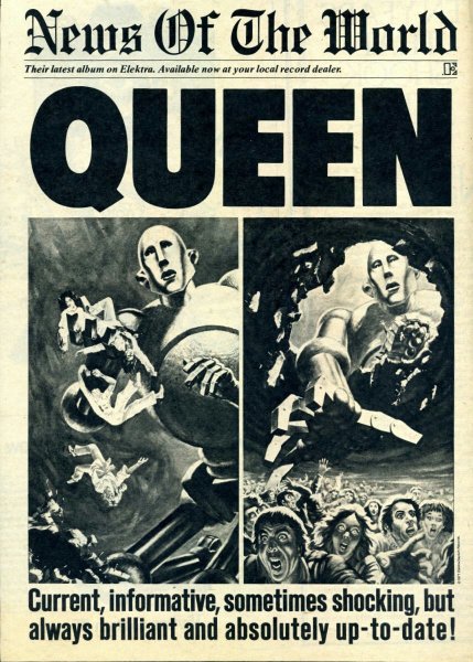 Queen старые афиши