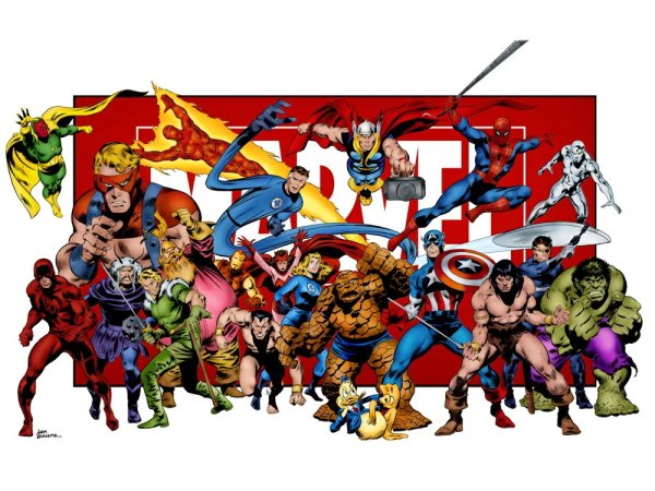 Плакаты Марвел