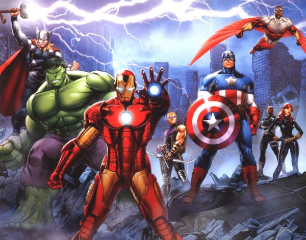 Постер герои Марвел
