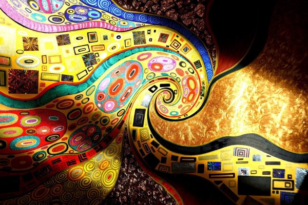 Густав климт картины абстракция