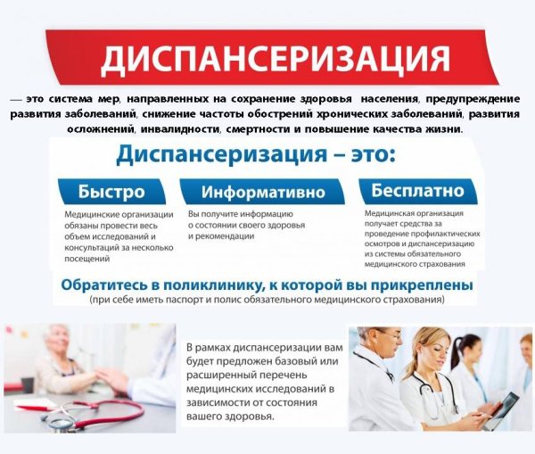 Диспансеризация листовка