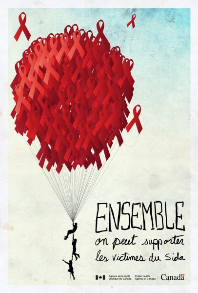 СПИД плакат