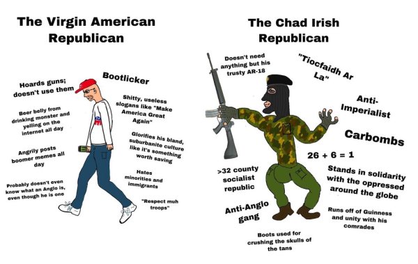 Ирландская Республиканская армия мемы